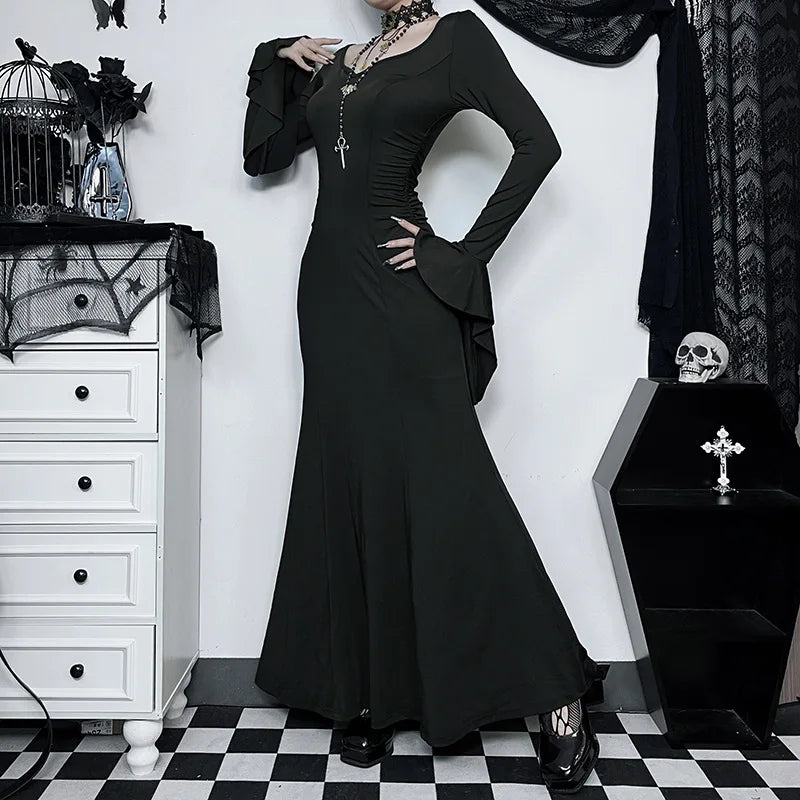 Halloween Cos Morticia