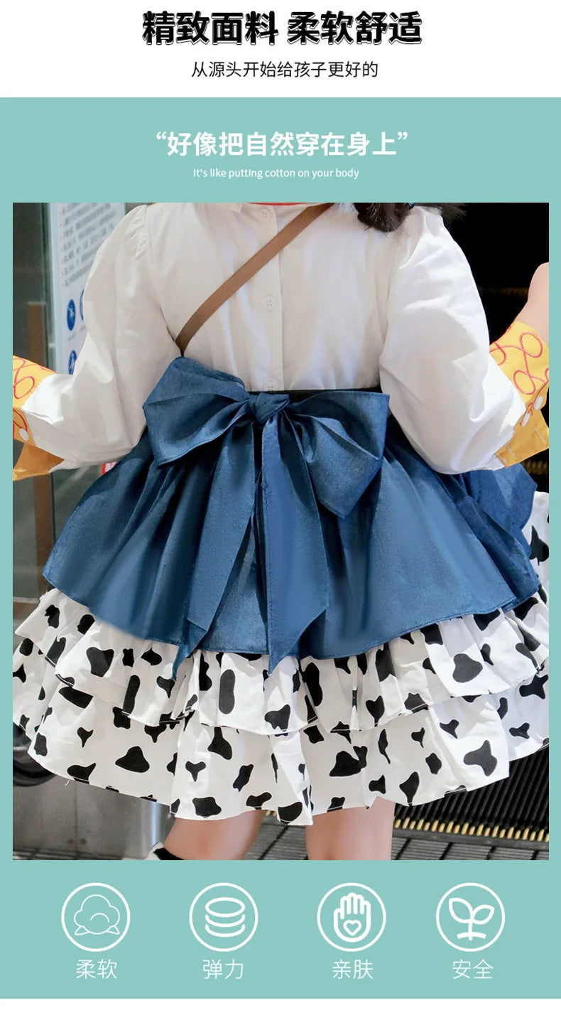 61 Kids' Day Anime Dress, Woody, Jessie, Buzz Lightyear, Cosplay, Girls' Dress, Halloween Costume, Lolita New Model