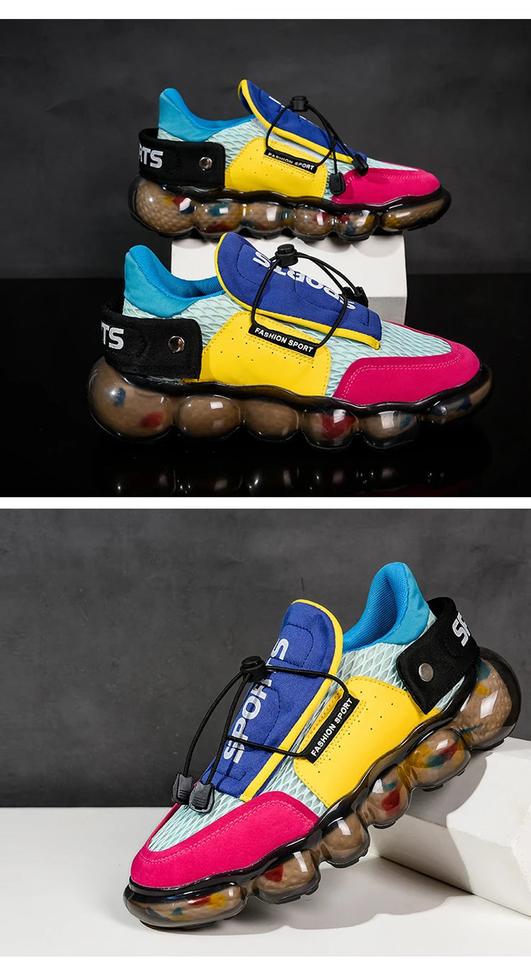 Men's Fashion Sneakers Breathable Comfortable Lightweight