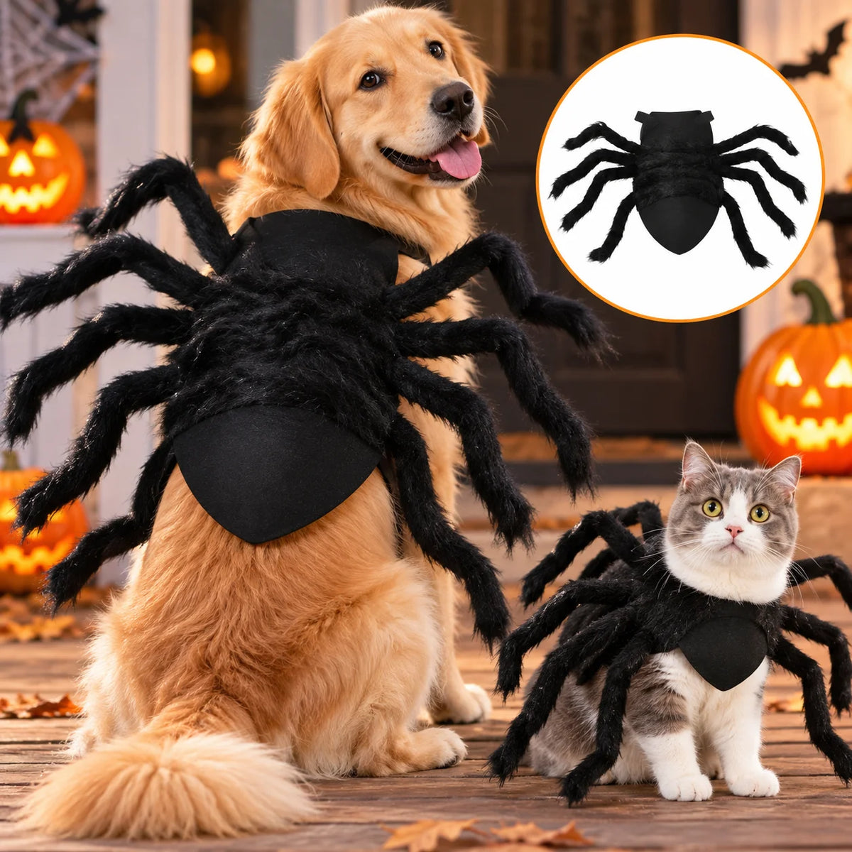 Halloween Pet Spider Costume