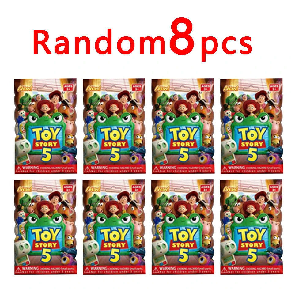 Random 2-24PC Toy Story Style Anime Figure Blind Box Cute Doll Model Statue Collectible Toy Birthday Gift for Children Adult