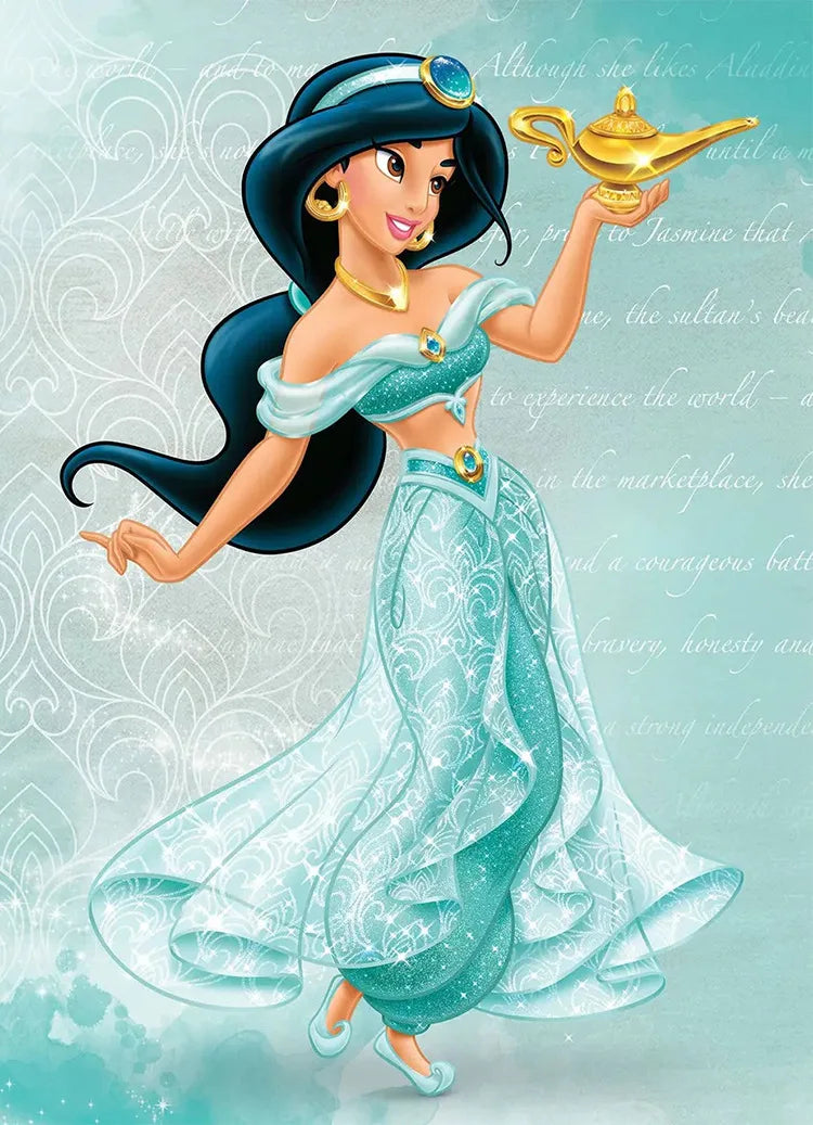 Aladdin Jasmine Princess Women's Cosplay Costume