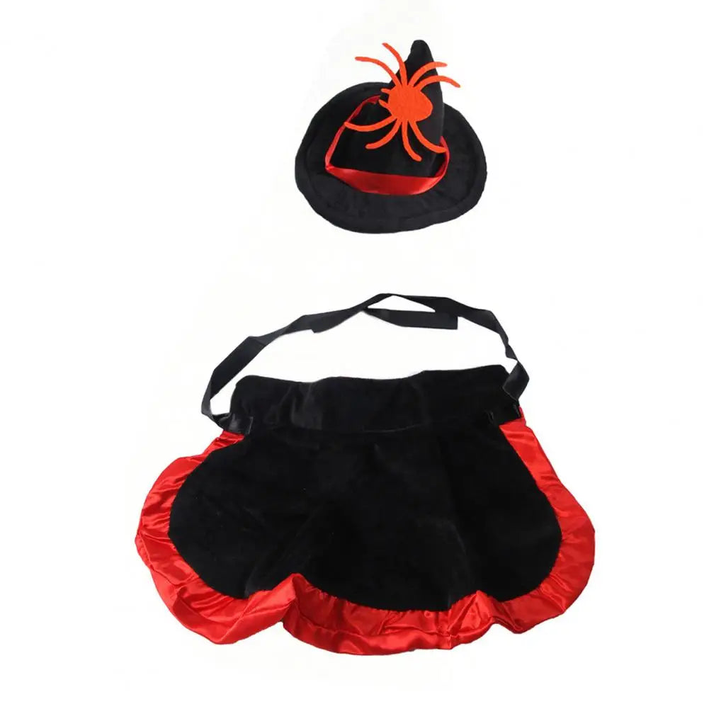 Halloween Pet Cat Witch Costume