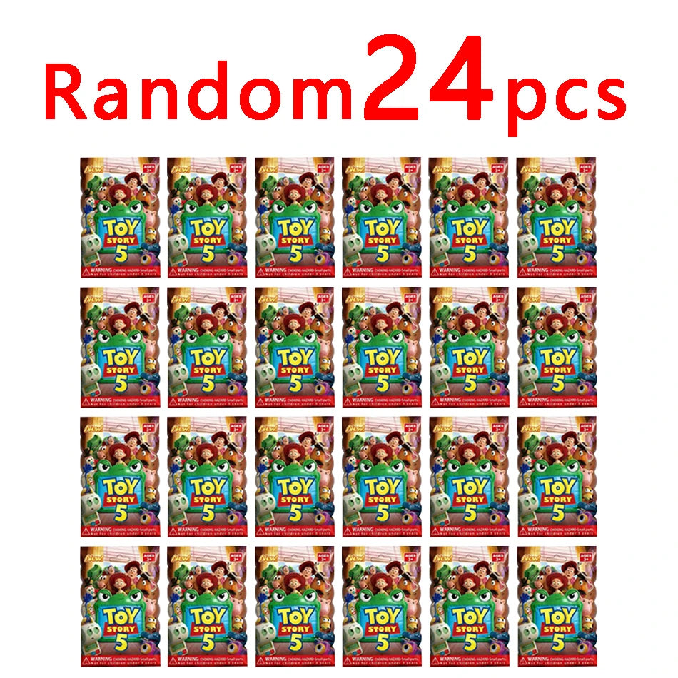 Random 2-24PC Toy Story Style Anime Figure Blind Box Cute Doll Model Statue Collectible Toy Birthday Gift for Children Adult