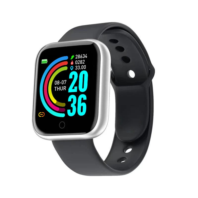 Multifunctional Smart Watch  Bluetooth Connected Phone Music Fitness Sports Bracelet Sleep Monitor Y68 Smartwatch D20