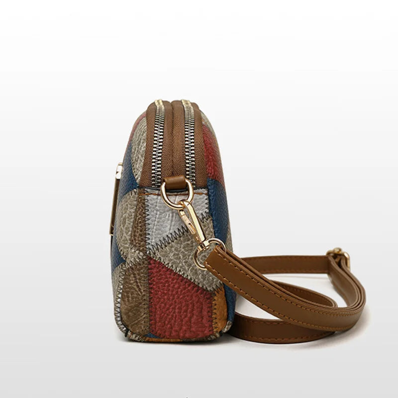 Shell Bag Patchwork Hobo
