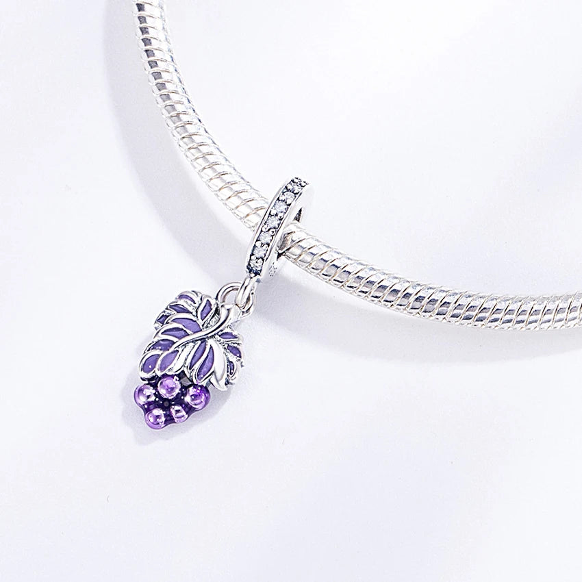 Purple Series 925 Sterling Silver Dreamy Lily Flower
