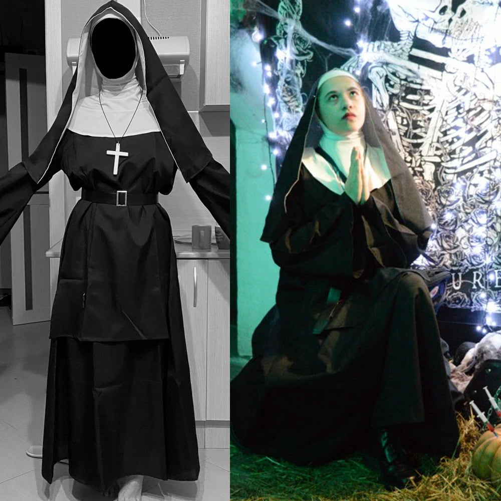 Nun Dress Halloween Costume