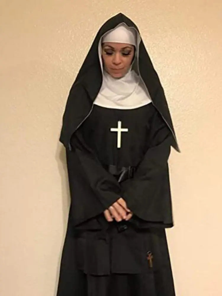 Nun Dress Halloween Costume