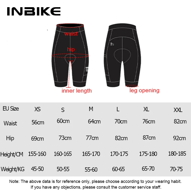INBIKE Women's Bike Shorts Padded MTB Cycling Pants Road Biking Clothing Road Mountain Riding Bicycle Cycle Shorts with Pockets