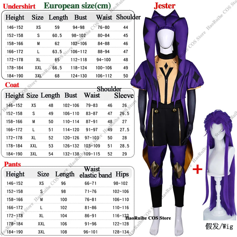 Hot The Freak Circus Pierrot Jester Harlequin