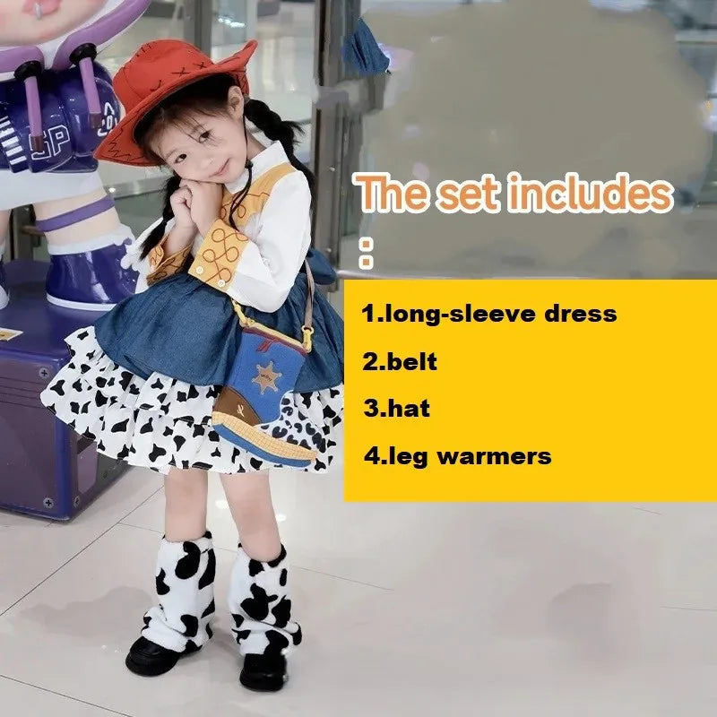61 Kids' Day Anime Dress, Woody, Jessie, Buzz Lightyear, Cosplay, Girls' Dress, Halloween Costume, Lolita New Model