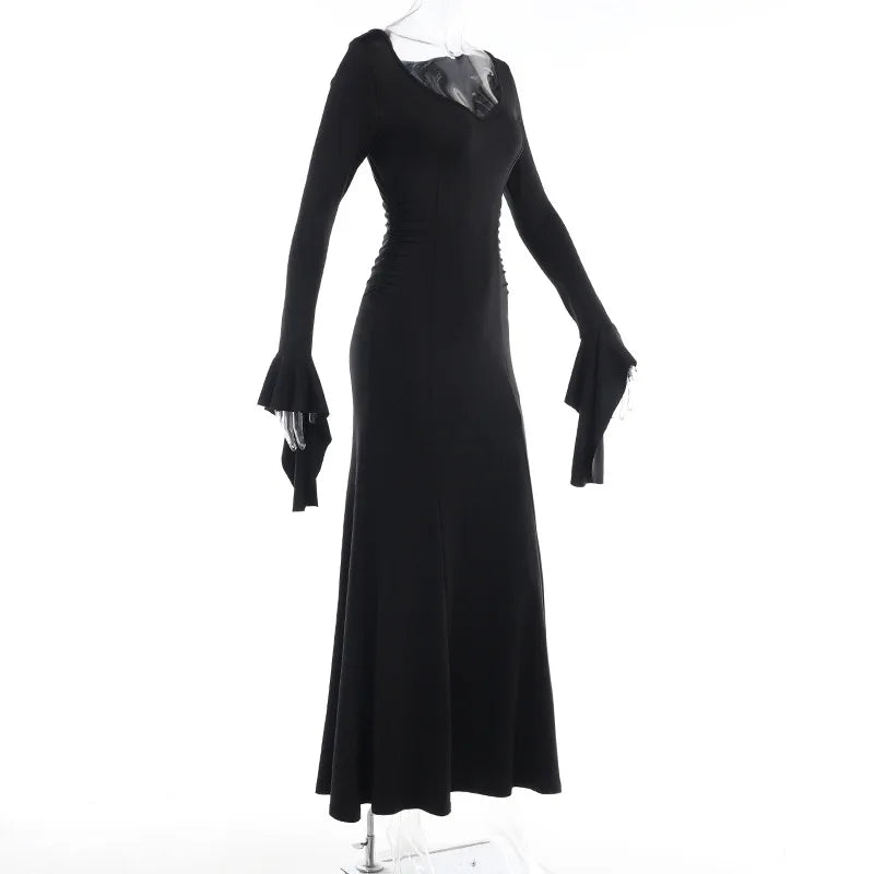 Halloween Cos Morticia