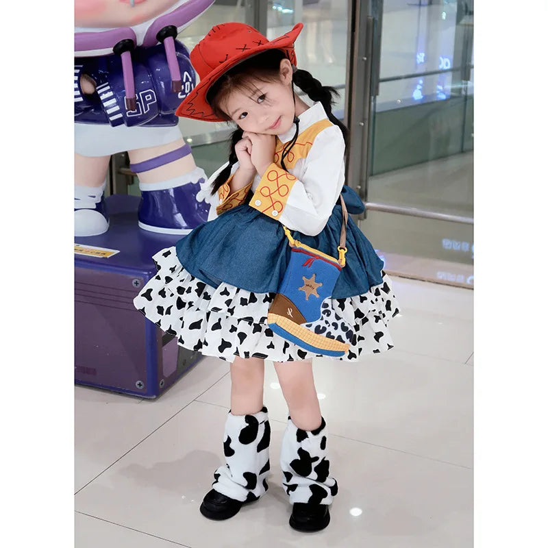 61 Kids' Day Anime Dress, Woody, Jessie, Buzz Lightyear, Cosplay, Girls' Dress, Halloween Costume, Lolita New Model