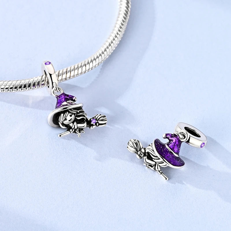 Purple Series 925 Sterling Silver Dreamy Lily Flower