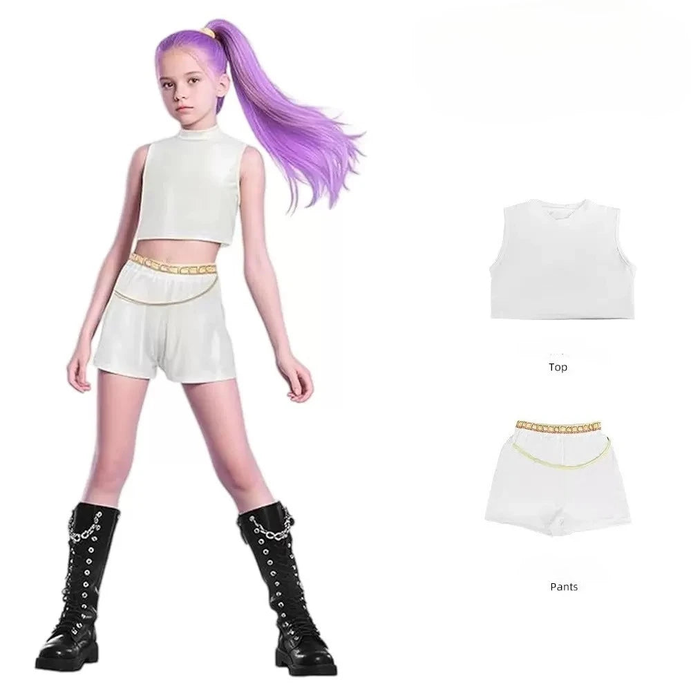 Zoey Rumi Mira Cosplay Costume kpop Women Girls Halloween Carnival Audlt Kids Child Party Role Playing Outfits