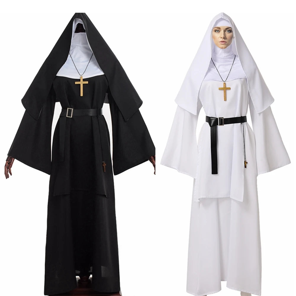 Nun Dress Halloween Costume