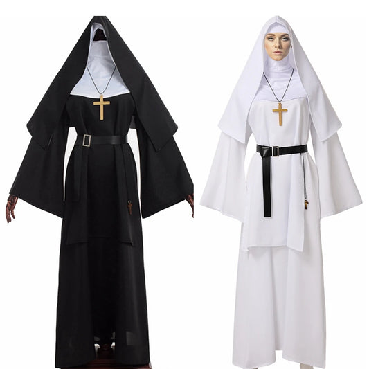 Nun Dress Halloween Costume