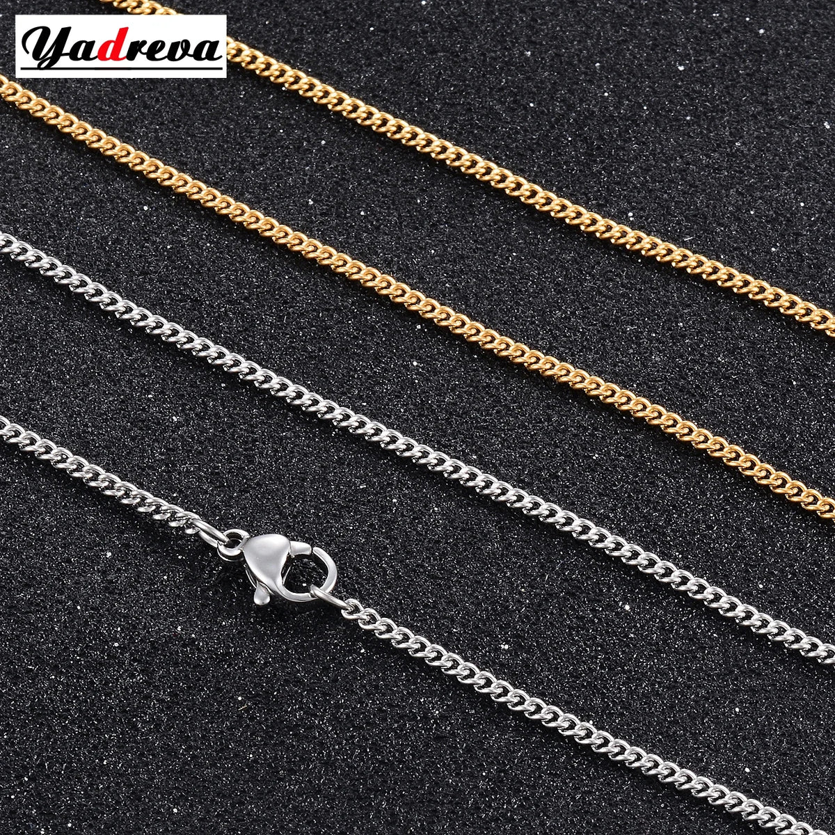 Stainless Steel Chain High Quality Gold Color Necklace