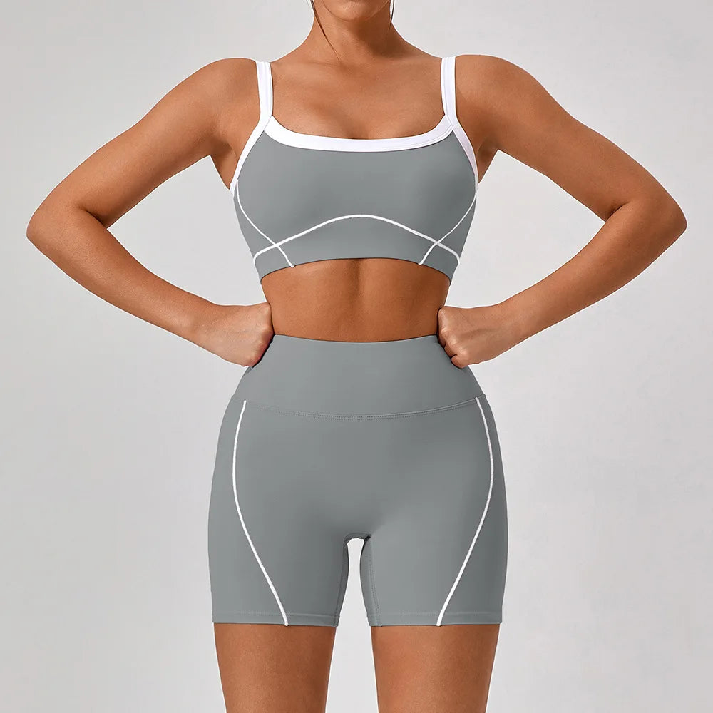 Womens 2 Piece Workout Running Sets