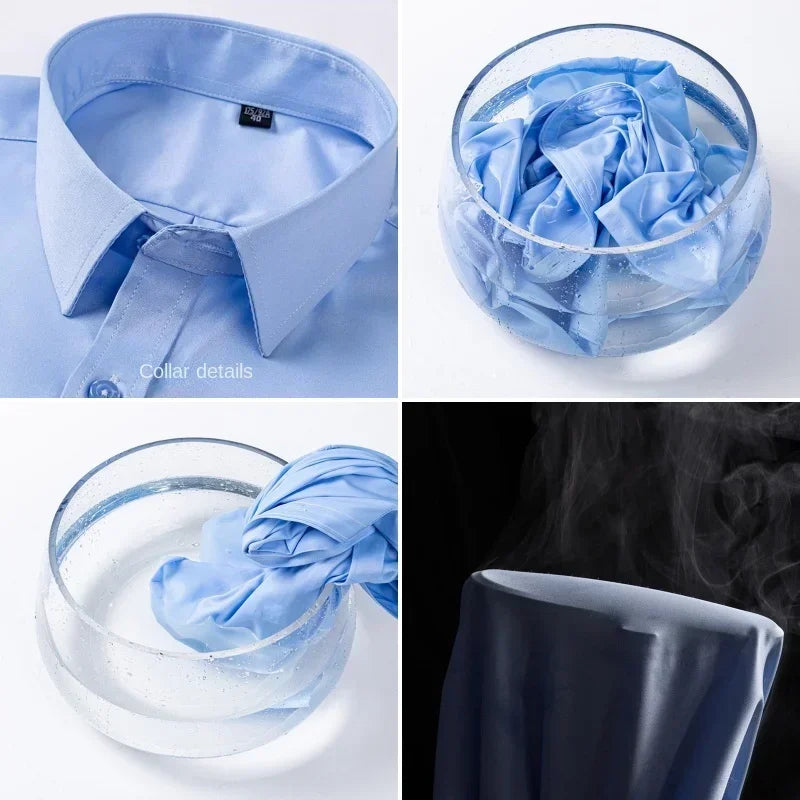 Men's Shirt Non-Ironing Anti-Wrinkle