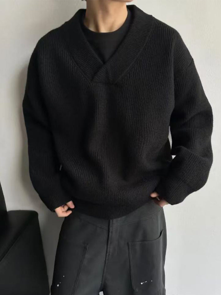 Mens Relaxed Knit Cardigan