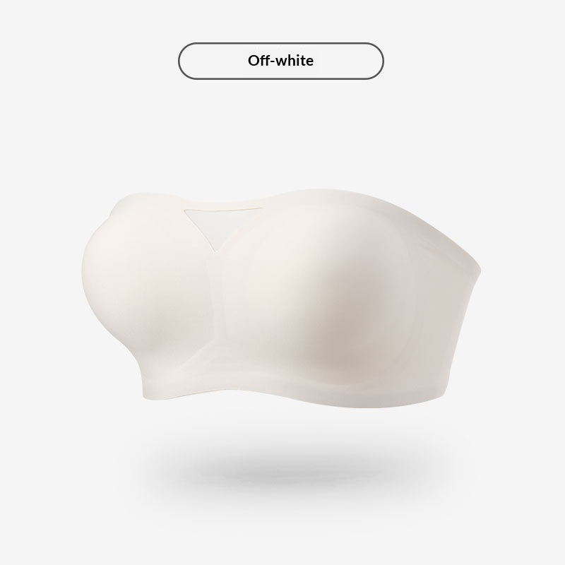 Seamless Wireless Strapless Push-up Bra For A Comfortable Invisible Look