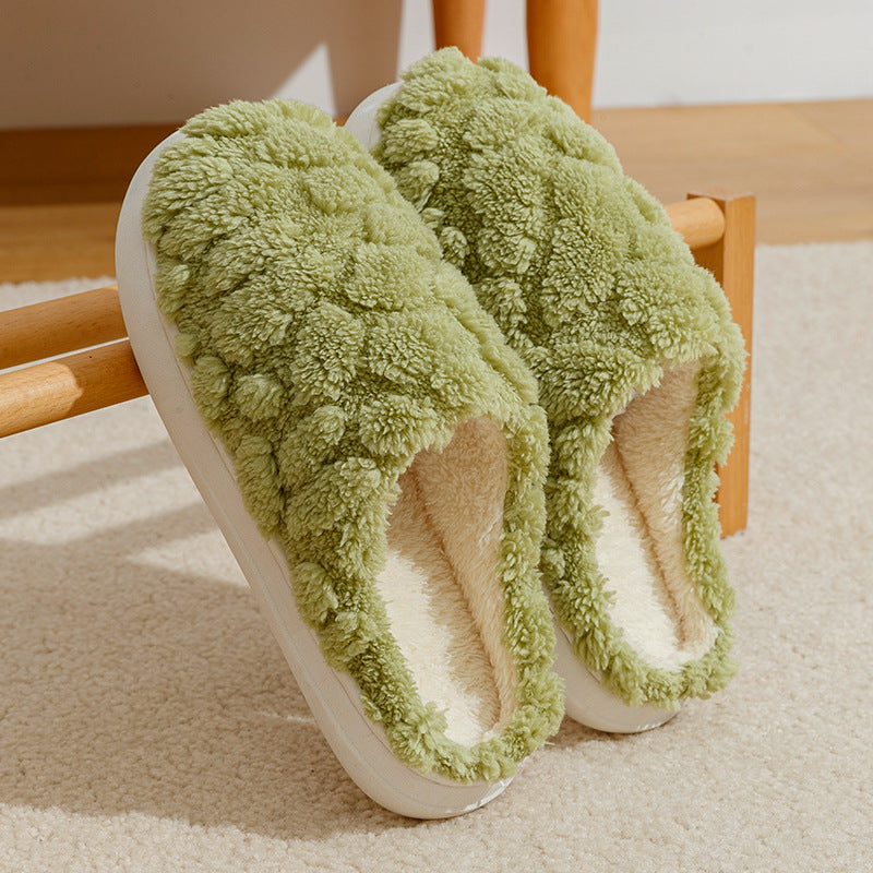 Fuzzy Slipper Cartoon Plush Slipper Anti-Skid