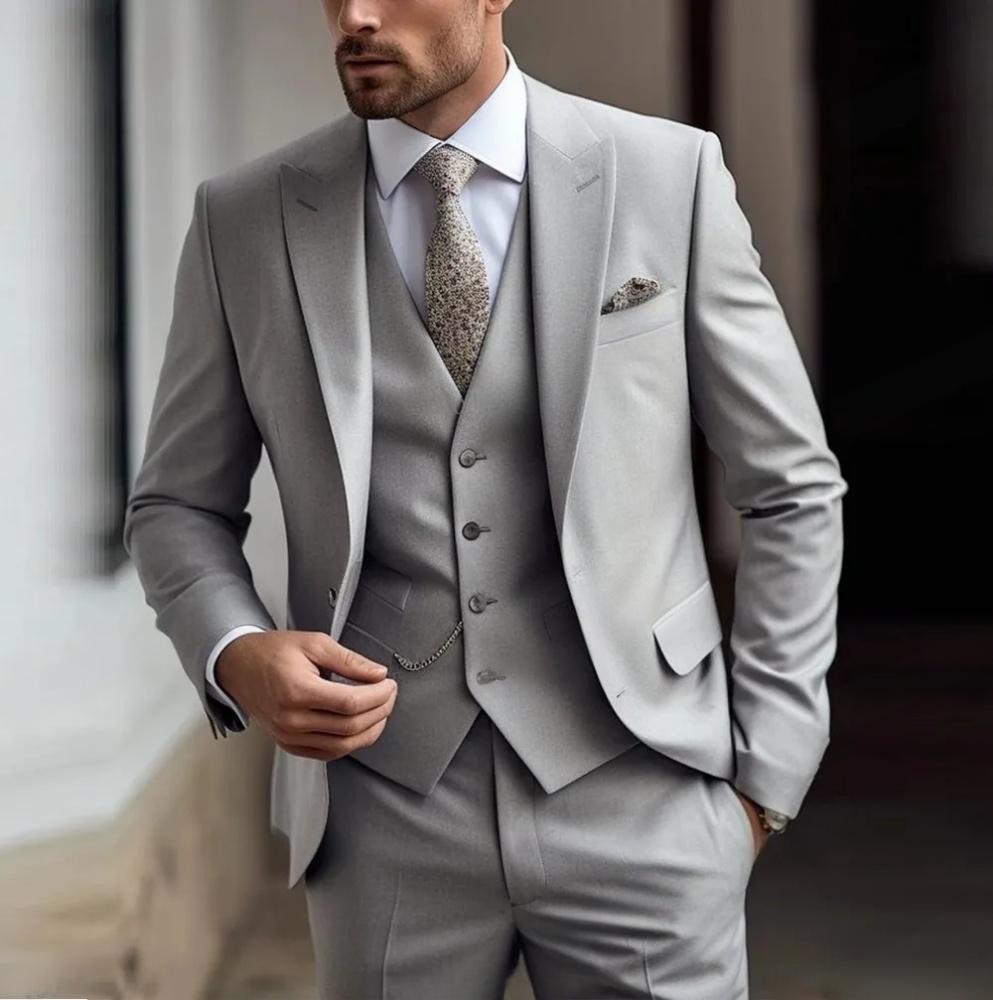 Three-piece Suit Solid Color High Sense