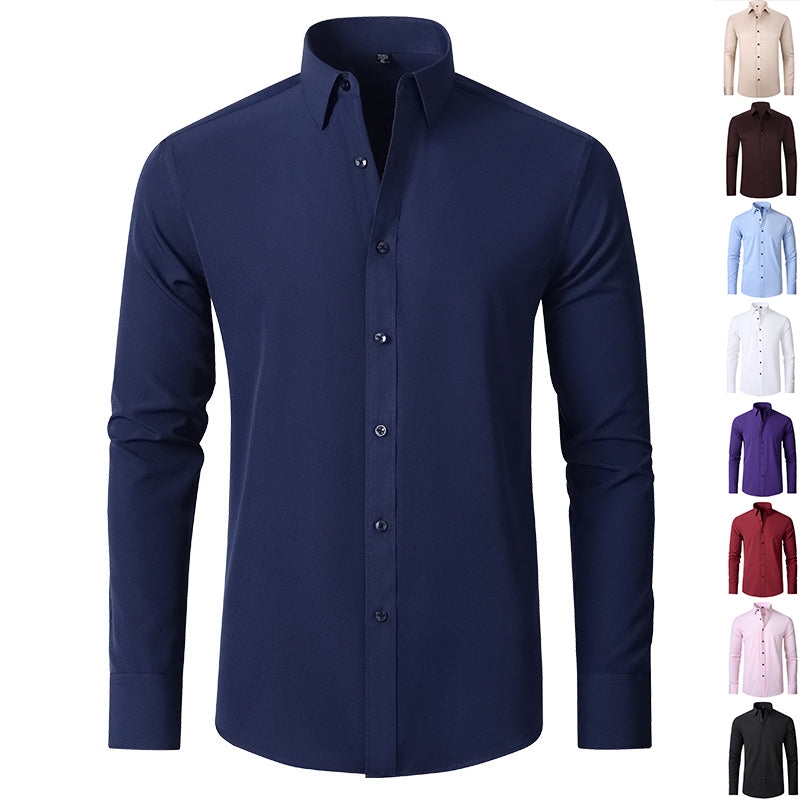 Solid Long Sleeve Shirt