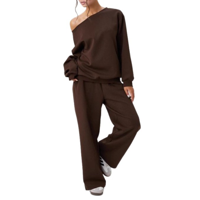 Two-piece Set With A Trendy Off-shoulder Design