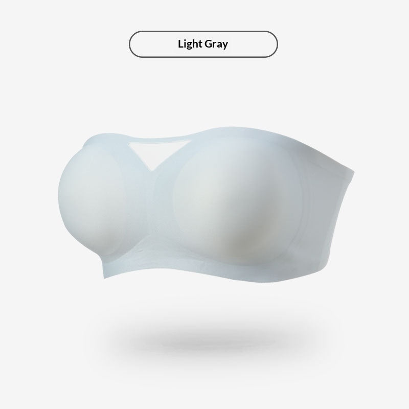 Seamless Wireless Strapless Push-up Bra For A Comfortable Invisible Look