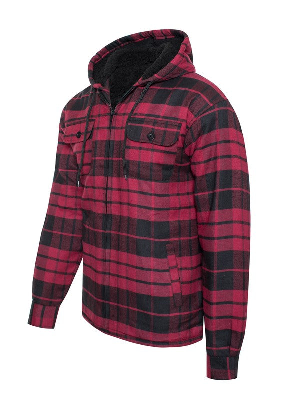 Flannel Sherpa Lining Jacket