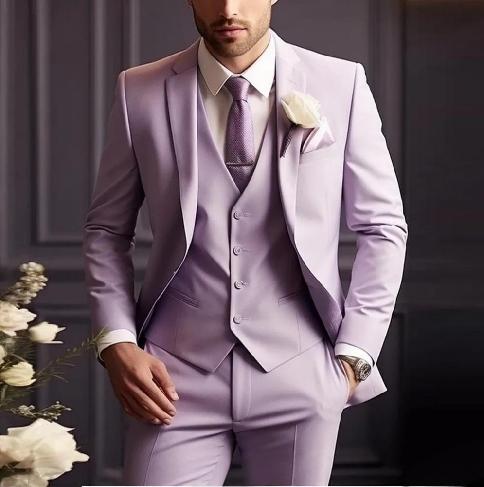 Three-piece Suit Solid Color High Sense