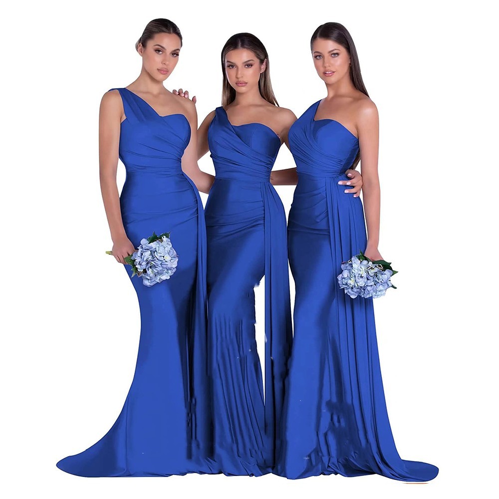 Mermaid One Shoulder  Dress