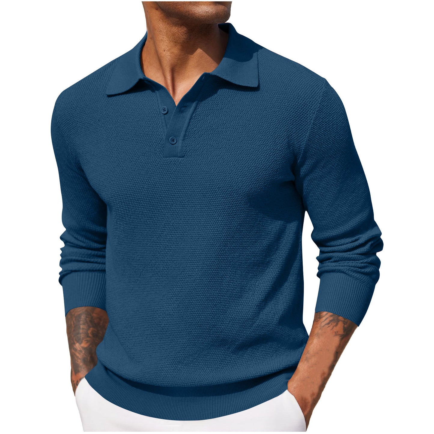Long-sleeved Top For Men