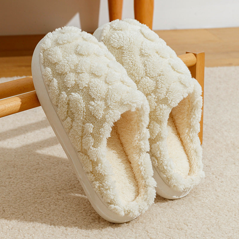 Fuzzy Slipper Cartoon Plush Slipper Anti-Skid