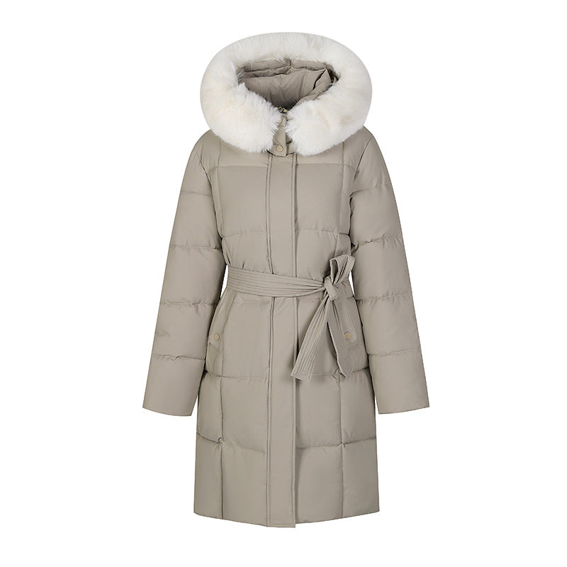 Mid-length Winter Padded Down Jacket