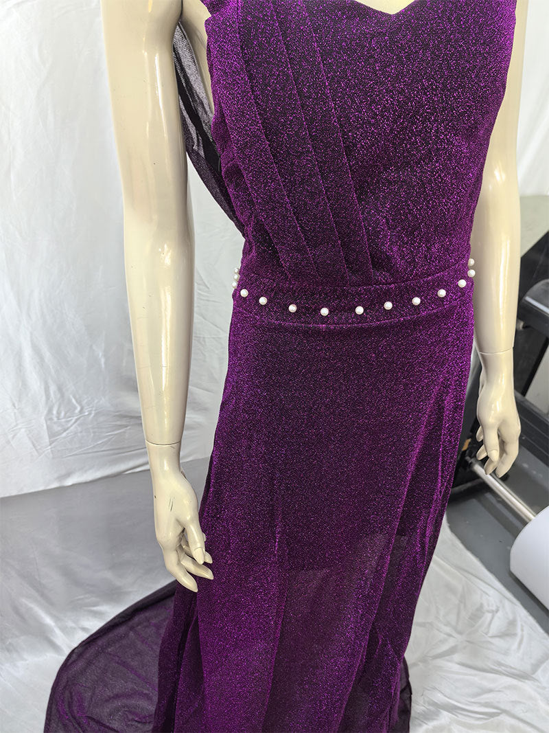 Solid-Color Casual All-Match Halter Dress