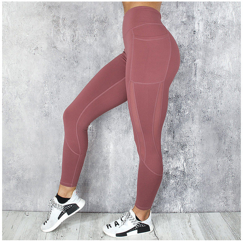 Quick-drying Mesh  Yoga Leggings