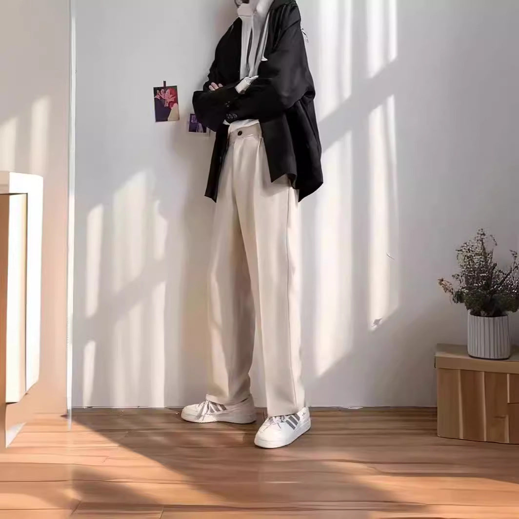 Straight-leg Loose-fit Pants