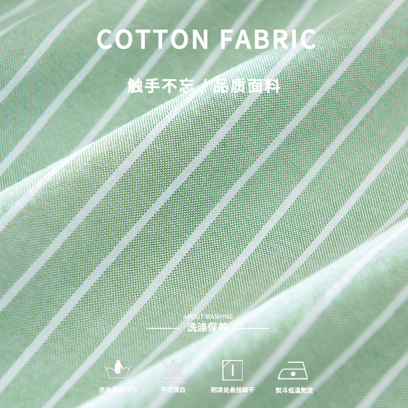 Casual Striped Long-sleeved Shirt