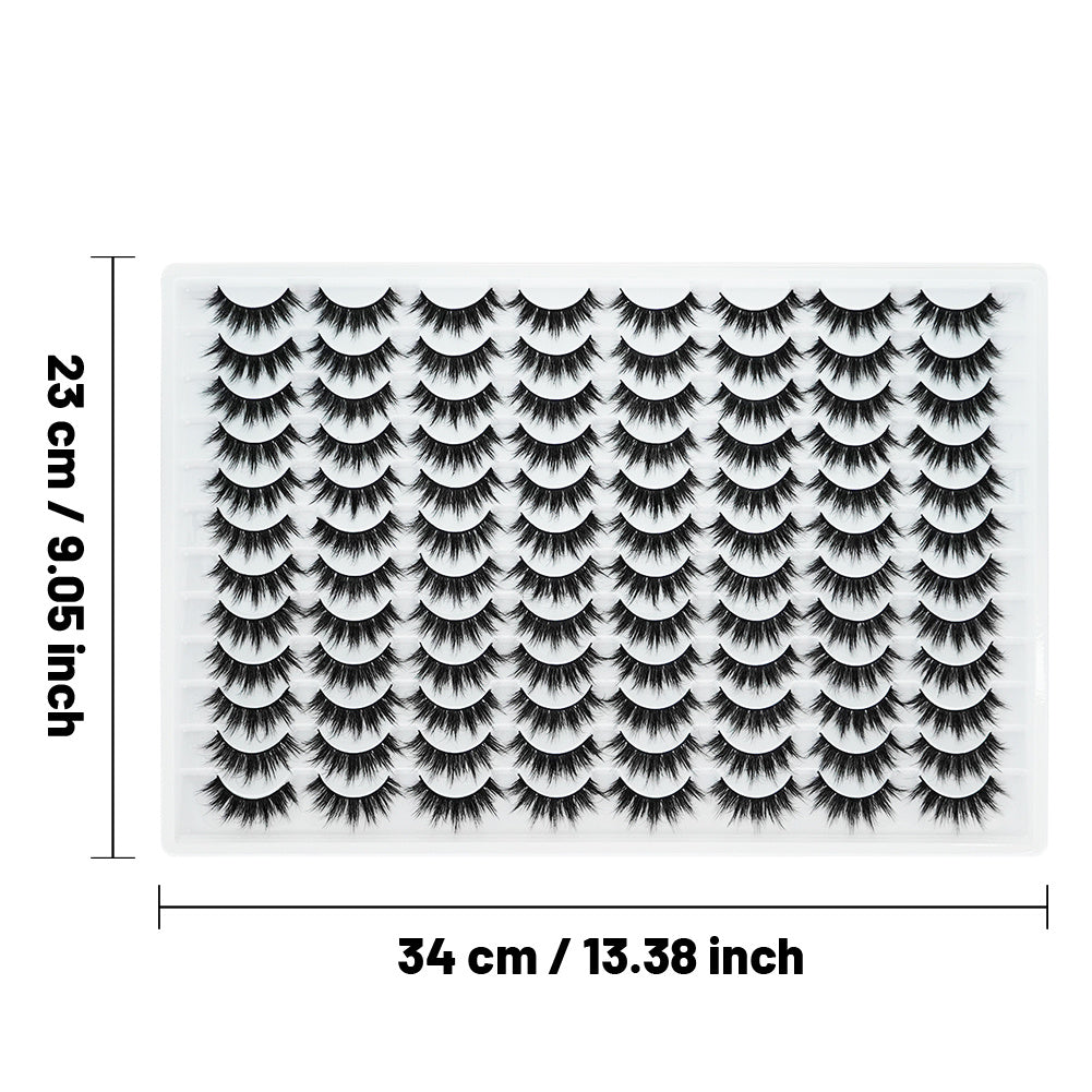 3D False Eyelashes Are Multi-layered, Realistic, Soft And Comfortable