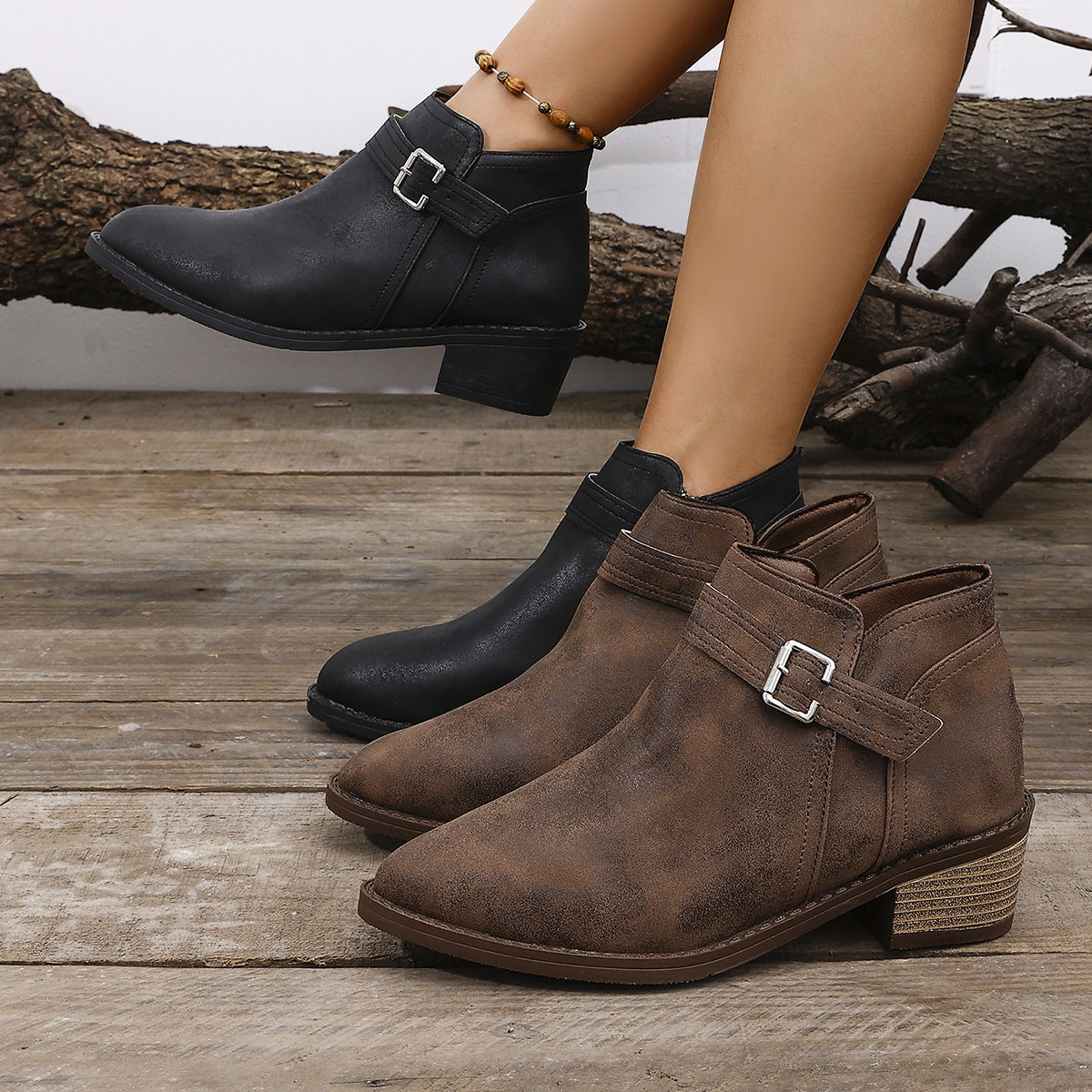 Autumn Pointed Boots