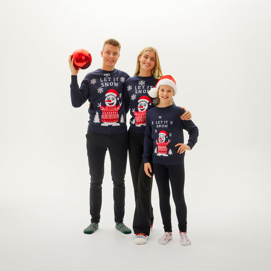 Men's Christmas Print Long Sleeve Sweater