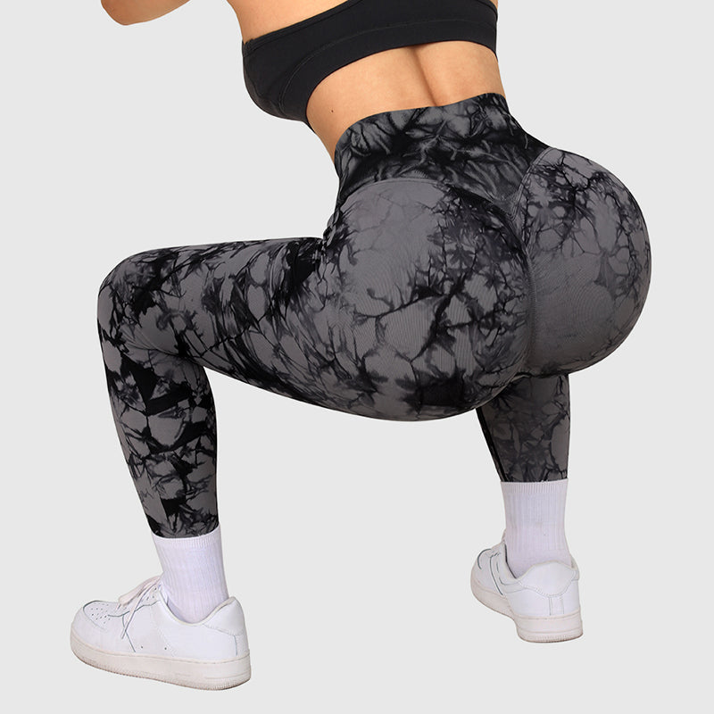 Tie Dye Leggings  Push Up