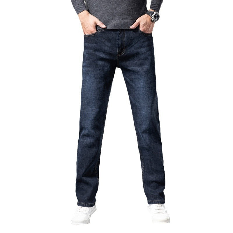 Mens Loose Straight Jeans