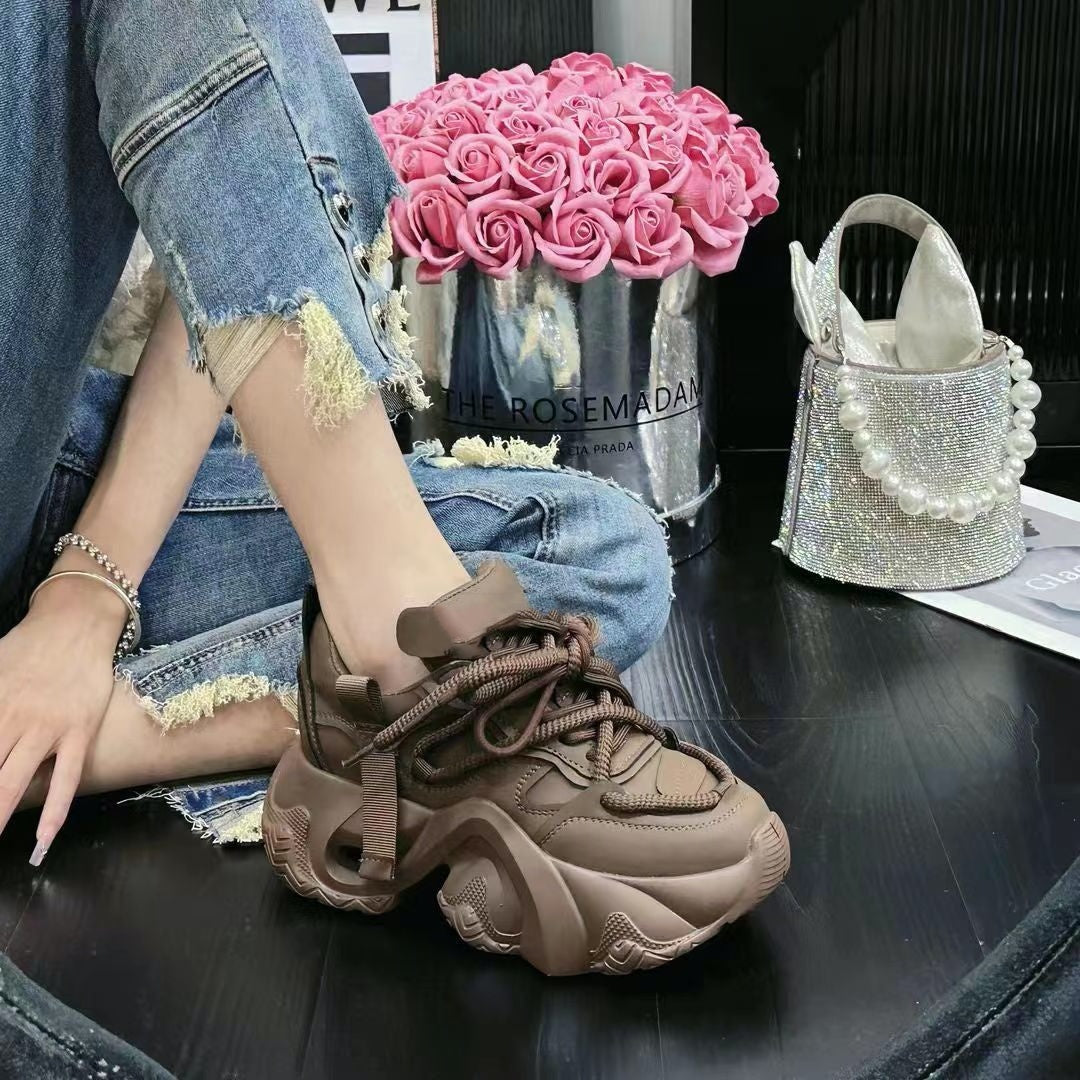 Women's  Thick Bottom  Lightweight Sneaker