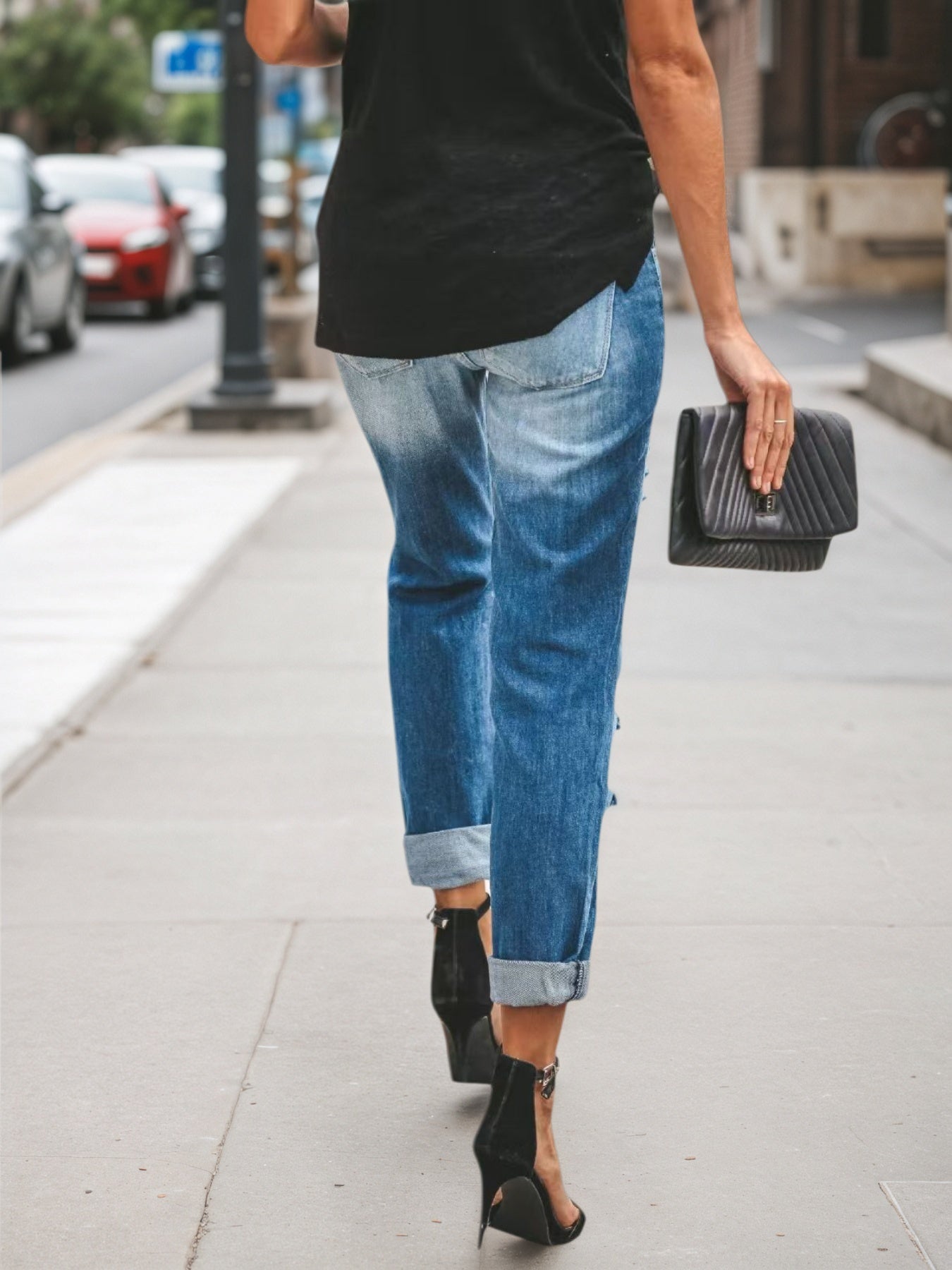 Denim Pants, Ripped Jeans, Low Rise Jeans