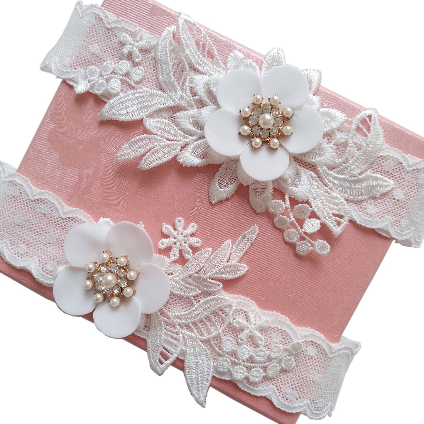 Pearl Flower Leg Thigh Ring